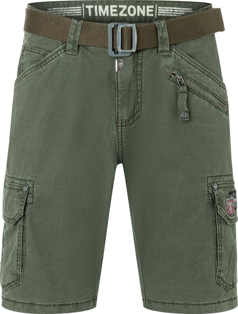 Timezone Shorts Kurze Cargo Hose Regular Mid Waist Pants Größe: 29W