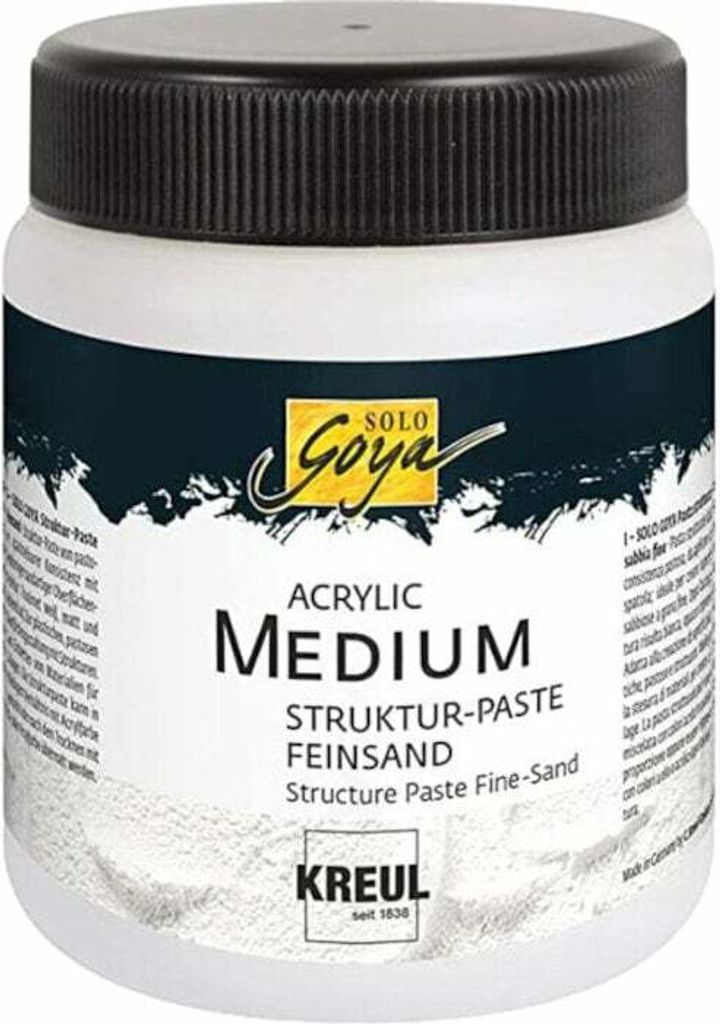 Kreul Solo Goya Fine Sand Strukturovací pasta 250 ml Obrázek produktu 1