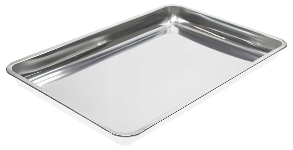 vhbw Fettwanne für Gasgrills - Auffangschale, Edelstahl, 9 Produktbild 