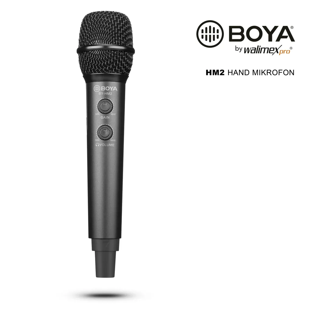 Walimex pro Boya HM2 Microphone à main numérique USB pour smartphone - 10