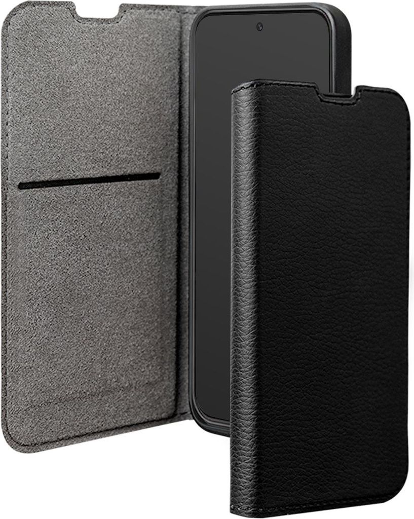 BigBen, Klapphülle mit Standfunktion für Motorola G14 Wallet Case, Schwarz