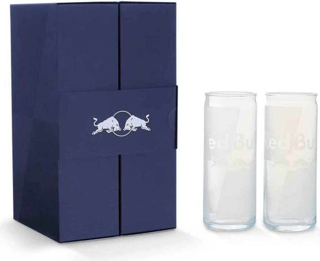 Red Bull Glasses Set 2er