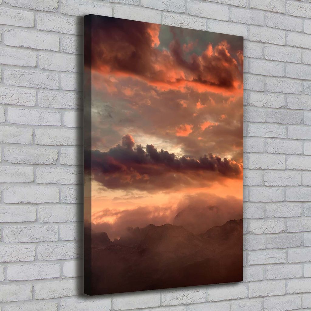 Tulup Leinwandbild - 70x100cm - Wandkunst - Drucke auf Leinwand - Leinwanddruck - Wohnzimmer Wanddekoration XXL - Wohnung Deko Kunstdrucke - Land...