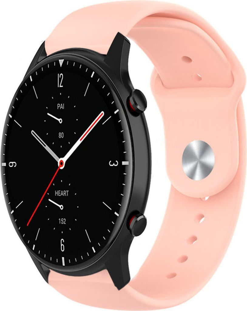 Strap-it Amazfit GTR 2 Sportarmband (Rosa)
