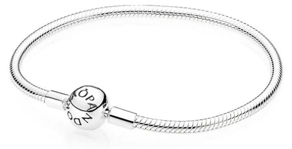 Bracelet Pandora 590728-20 : Base Idéale pour Collection de Charms 20cm