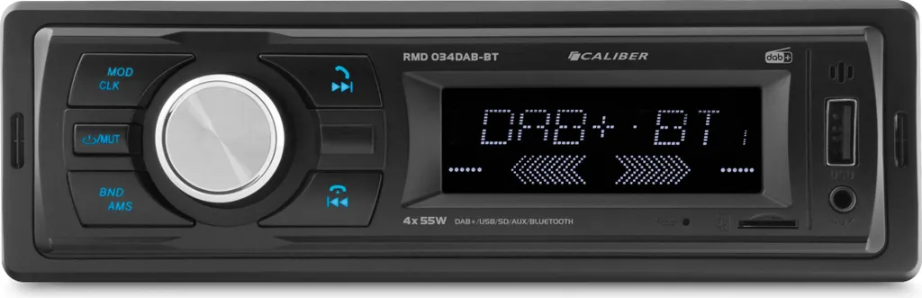 Caliber RMD034DAB-BT Autoradio DAB+ et Bluetooth pour votre véhicule