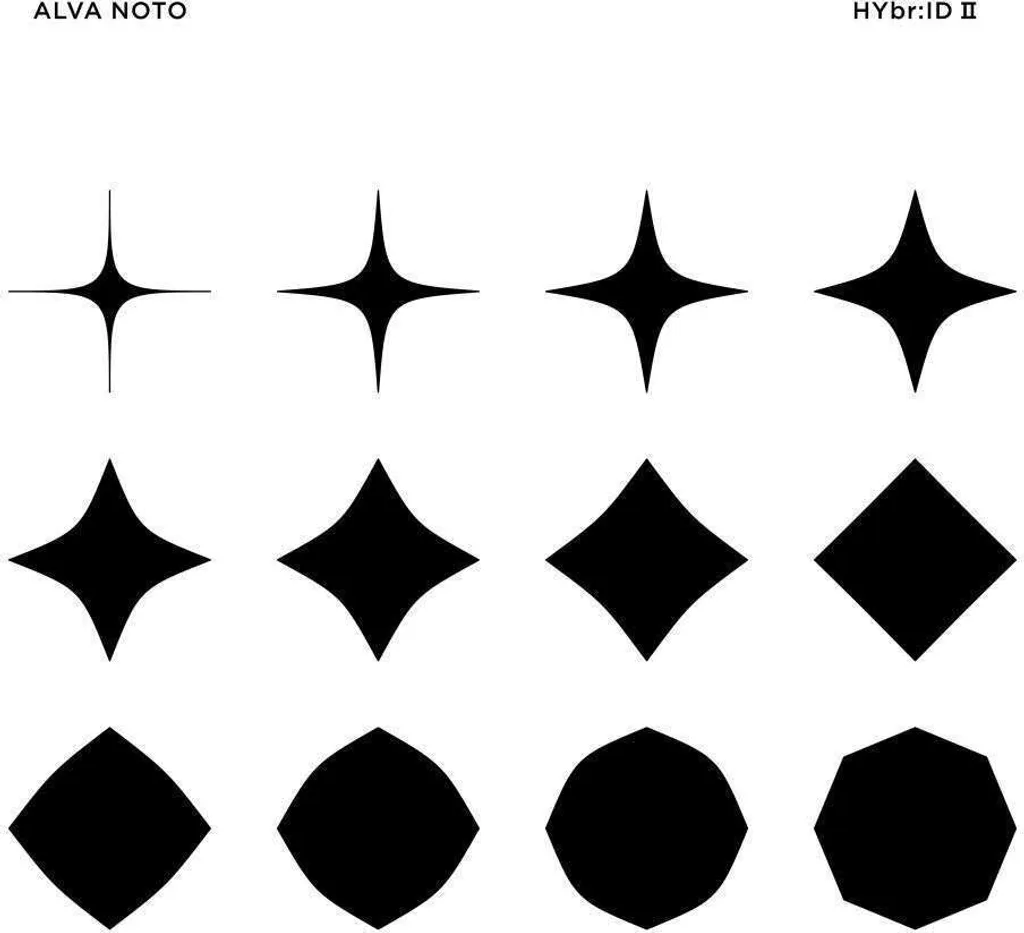 Vinyle Alva Noto HYbr:ID II - Album Électronique Expérimentale LP