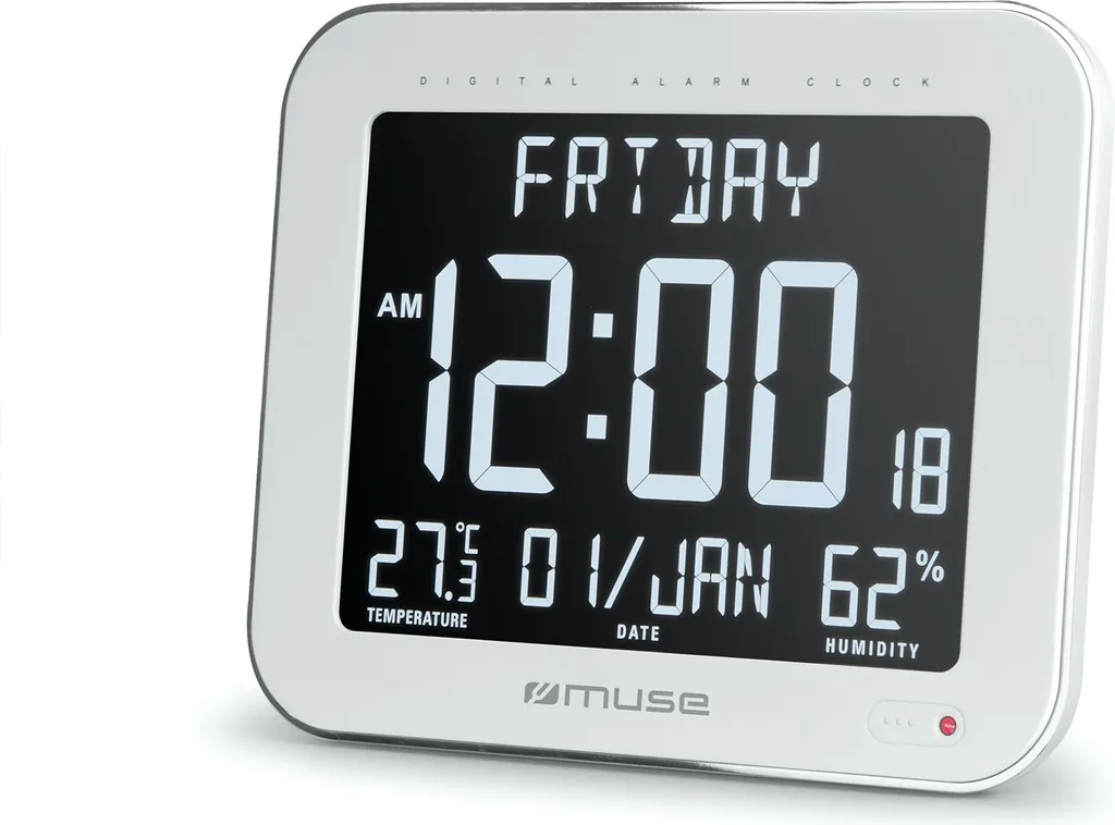 Horloge Murale Lisible Muse M-090 WMC pour Ne Plus Jamais Être en Retard