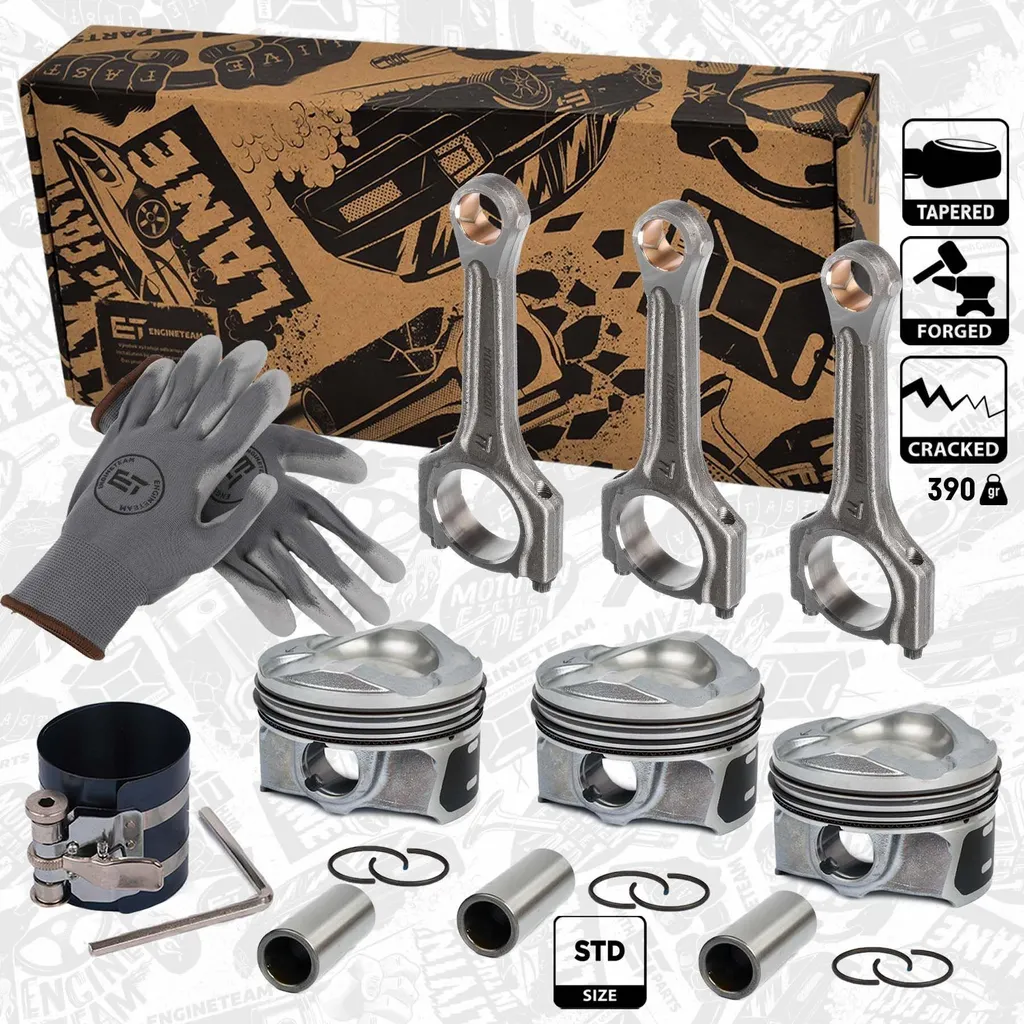 Supprimez la consommation d'huile avec le piston PM008500VR3 pour FORD Focus