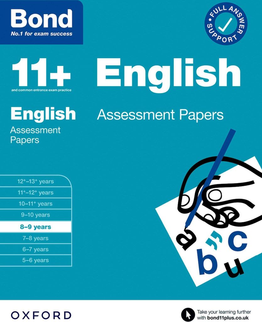 Bond 11+: Bond 11+ English Assessment Papers 8-9 years