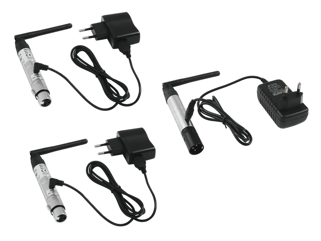 QuickDMX Set 1+2 avec technologie anti-interférence et portée 400m