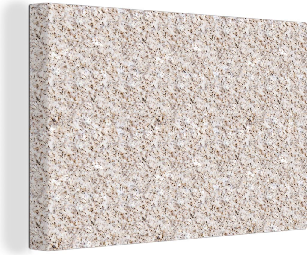 OneMillionCanvasses - Leinwandbilder - 140x90 cm, Muster - Granit - Textur, Wandbilder Kunstdruck Wanddekoration - Foto auf Leinwand - Gemälde a...