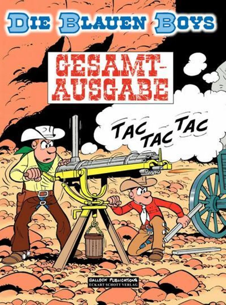 BD Die Blauen Boys Gesamtausgabe 2 : intégrale pour fans de western