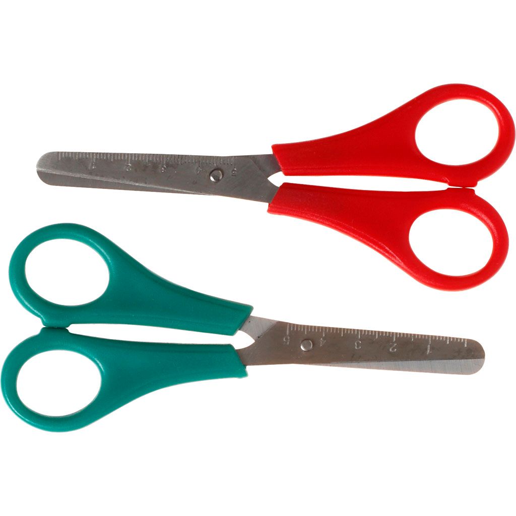 Creativ Company Kinderschere, L: 13 cm, 12 Stück, 1 Box