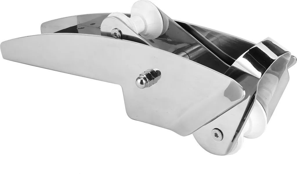 Rouleau d'ancre pour bateau pneumatique et semi-rigide en inox renforcé