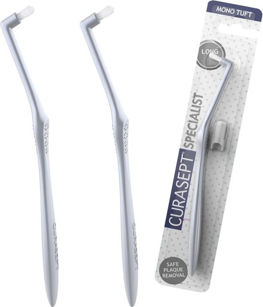 2x Curasept Specialist Mono Tuft 9 mm Long