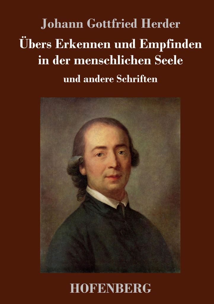 Übers Erkennen und Empfinden in der menschlichen Seele