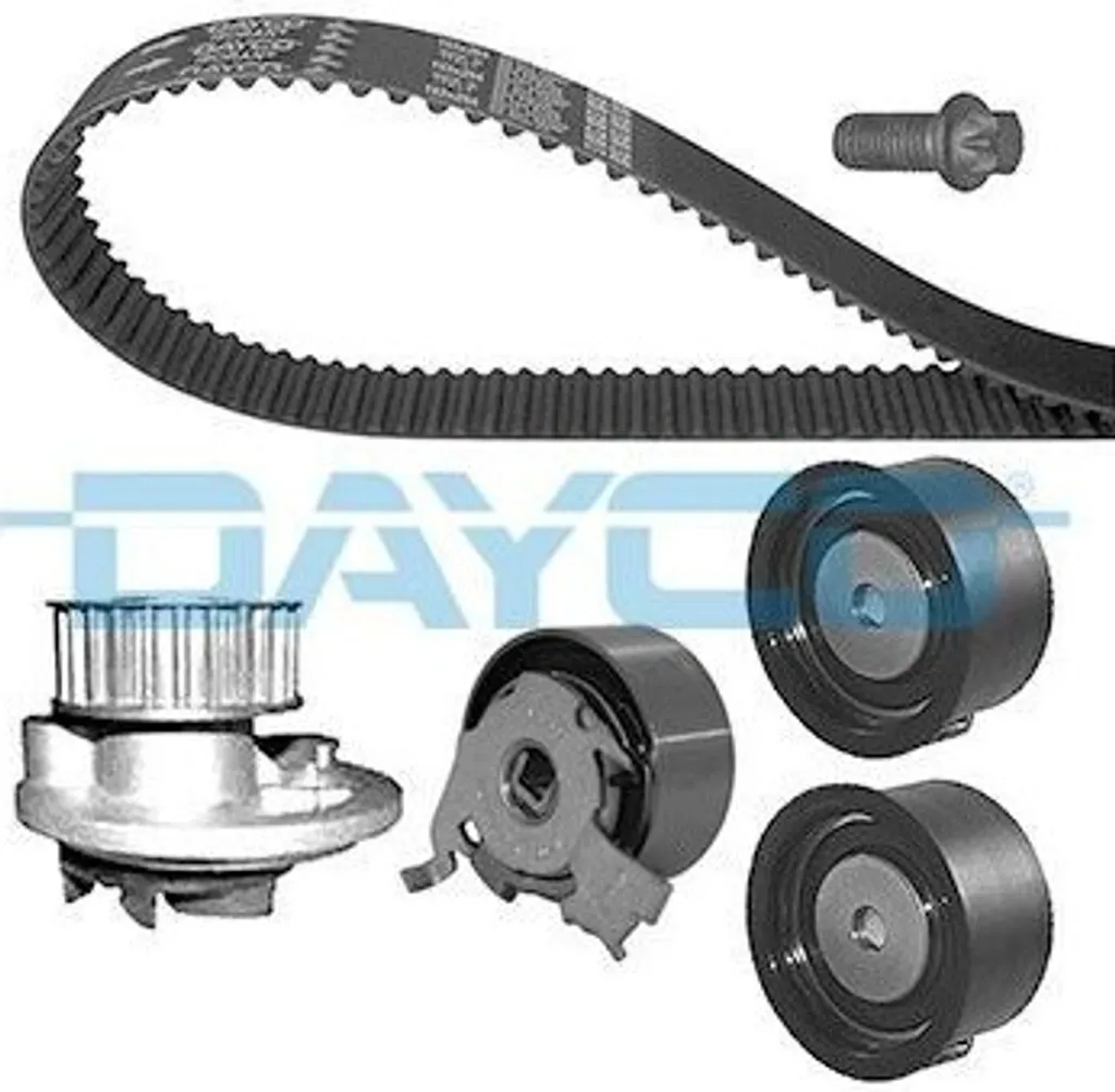 Dayco KTBWP2570 Kit Courroie de Distribution et Pompe à Eau pour Opel