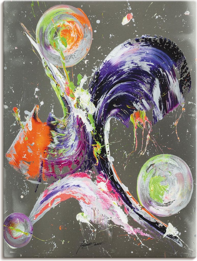 ARTland Leinwandbild Abstraktion XXI Größe: 45x60 cm
