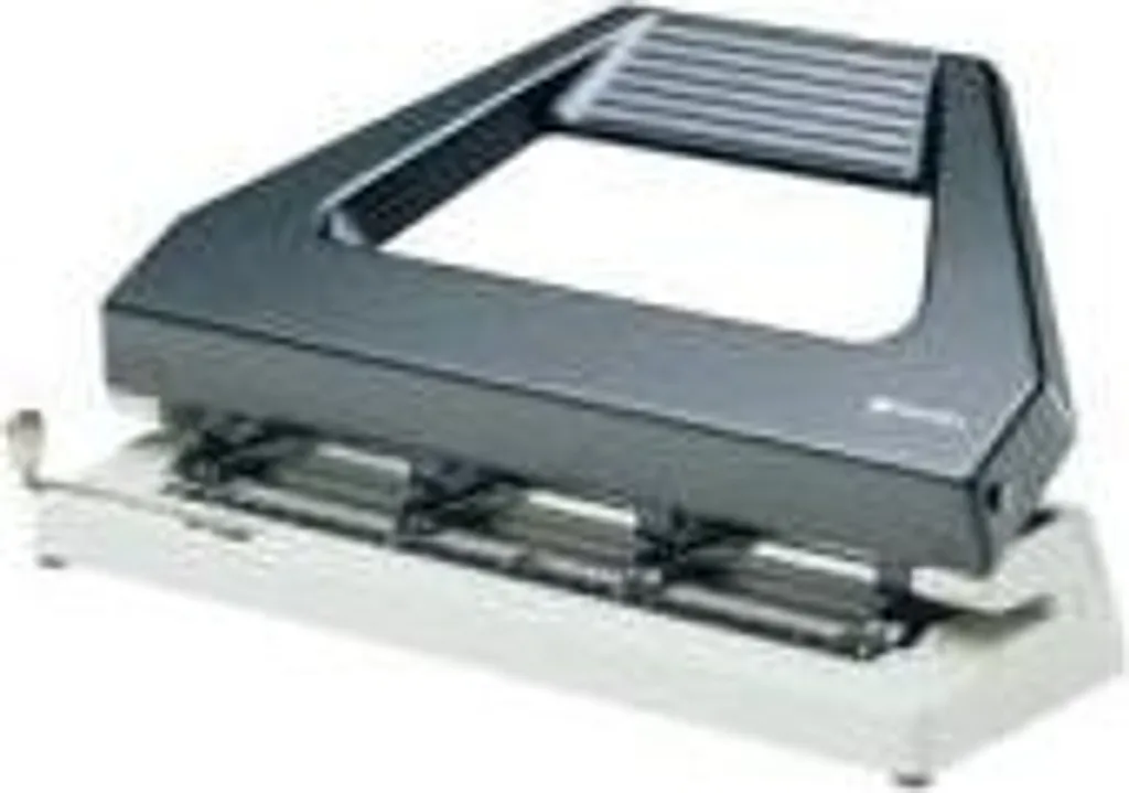 Rexel 420 Perforateur multi-positions noir gris à réglage variable - 4