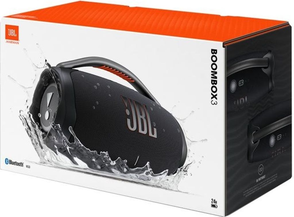 JBL BOOMBOX 3, 2 cm, 40 - 20000 Hz, 80 dB, Verkabelt & Produktbild 