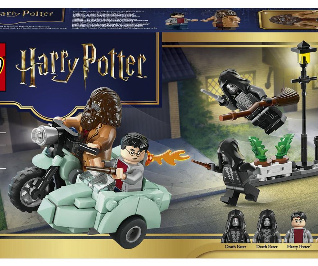 LEGO Harry Potter Fuga Da Privet Drive Di Hagrid E Harry Immagine del prodotto 