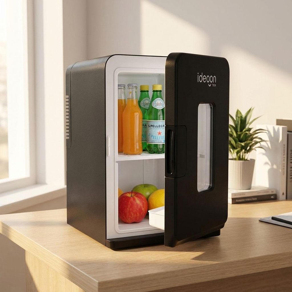 Mobiler Mini Kühlschrank 14L mit Kühl- und Wärmfunktion - Produktbild 