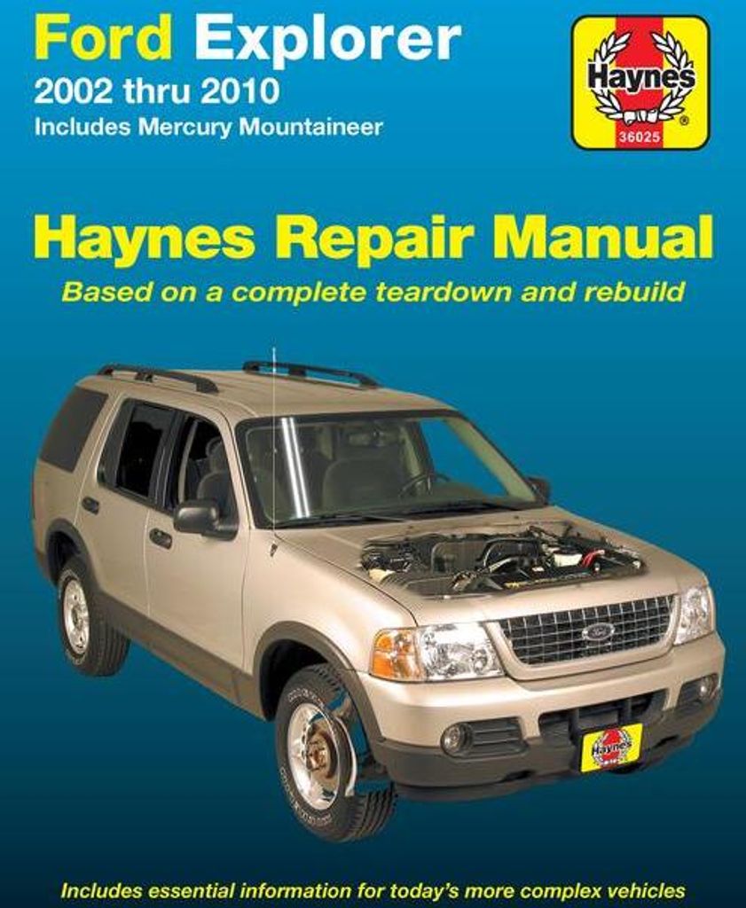 Ford Explorer 2002 Thru 2010: Includes Mercury Mountaineer