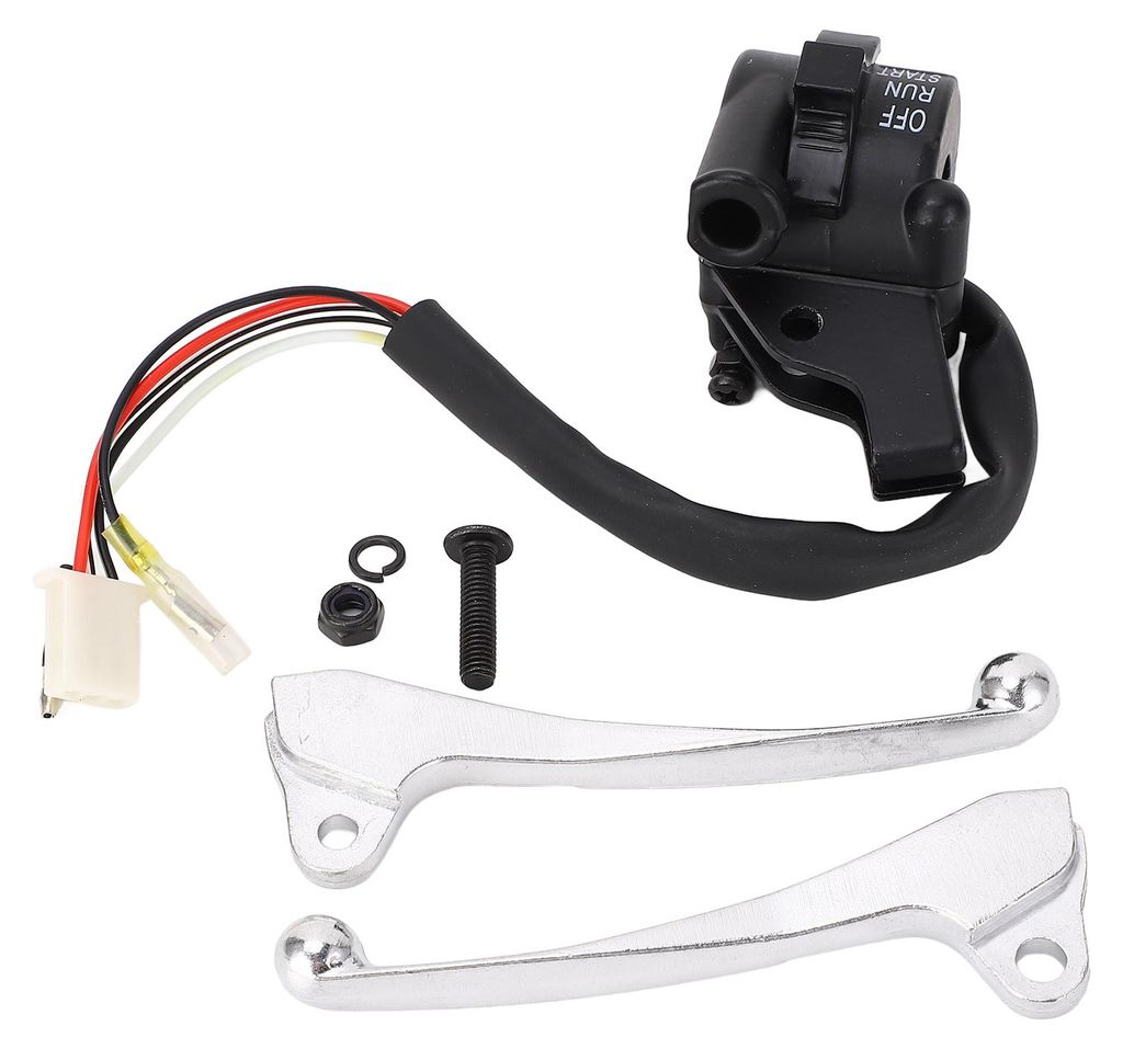 Drehgasgriff-Gehäuse, Schalter, Bremshebel, Start-Stopp-Schalter, Drehgriff-Set für PW50 PY50 PEEWEE 50 Dirt Bike