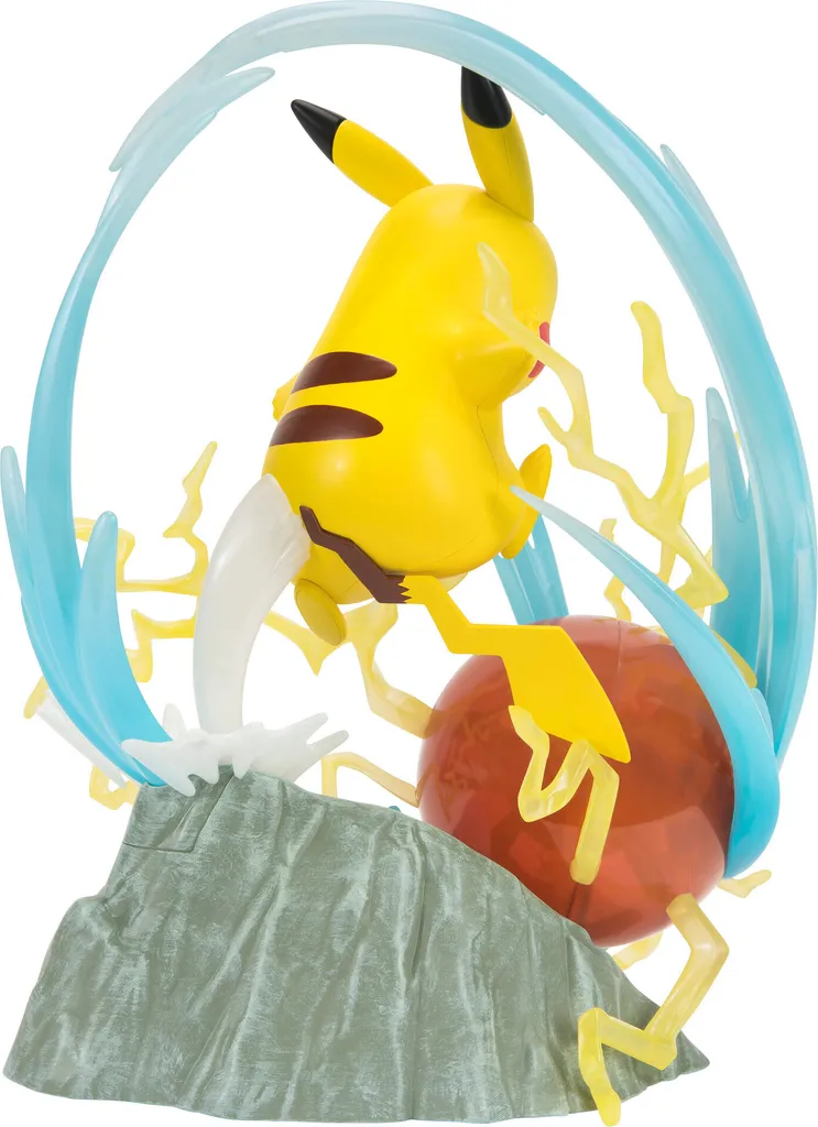 Figurine Pikachu Deluxe 33cm avec Effets de Lumière Light FX - 9