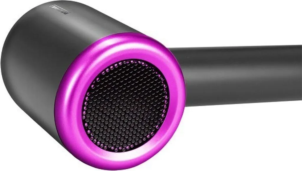 Sèche-cheveux MPM MSW20 noir avec concentrateur d'air pour brushing
