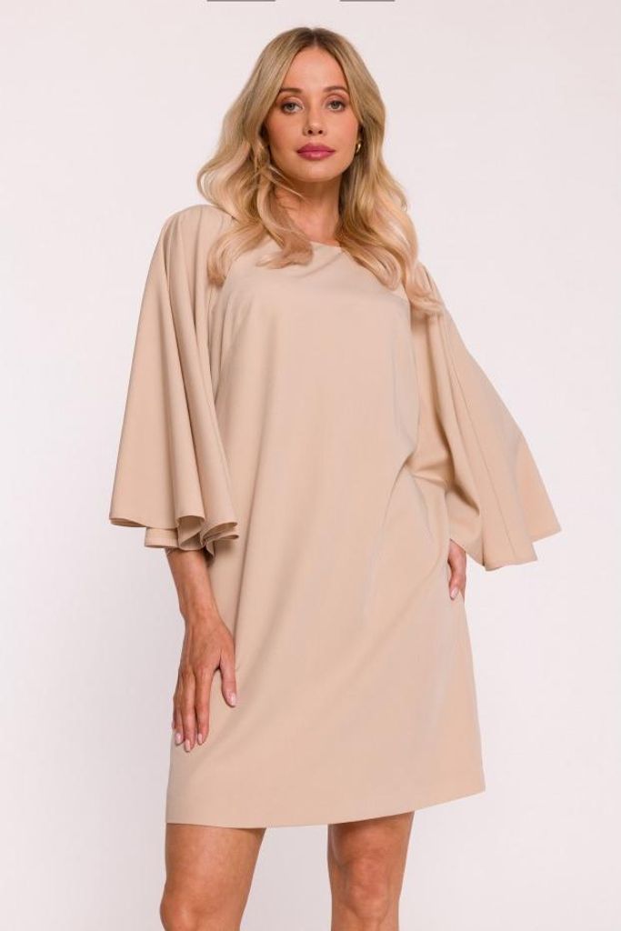 BeWear Minikleid für Frauen Pam S426 beige XL