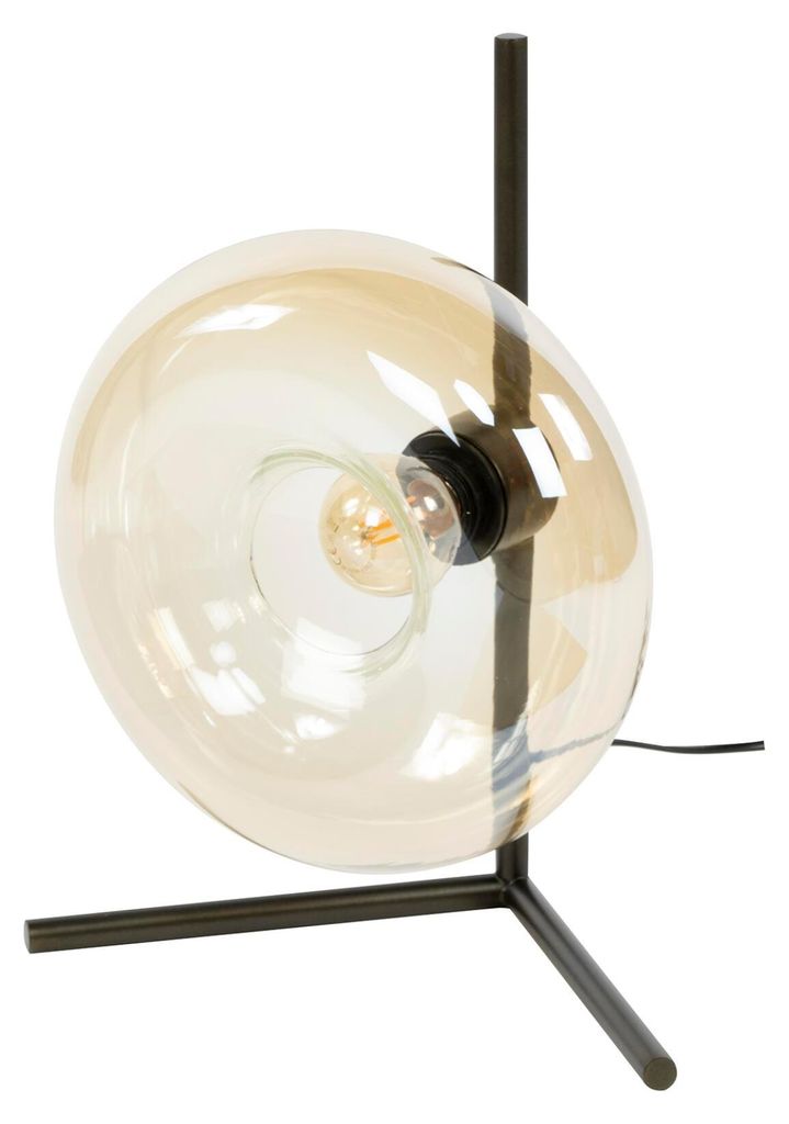 FURNLUX Tischleuchte Soll Gold Und Bronze 32cm / Hauptfarbe: Gold / Abmessungen: 32 x 40 x 20 cm