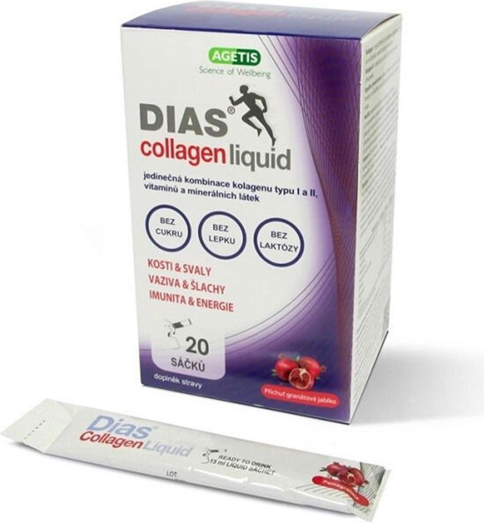 AGETIS Dias Collagen Liquid Grenade 20 sachets Image du produit 