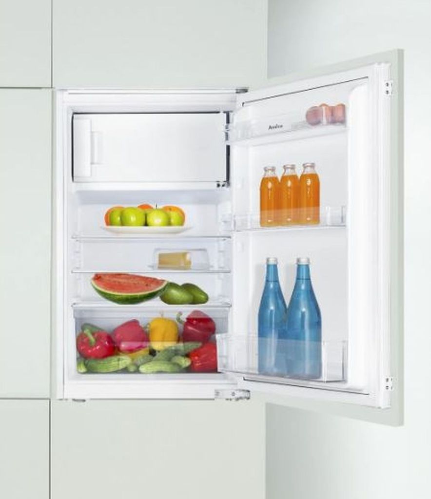 Amica - EKSS 361 915 - Einbau-Kühlschrank mit Gefrierfach - Schlepptür-Technik