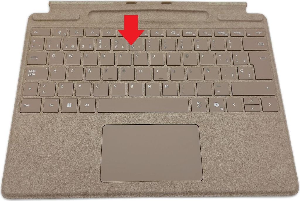 Microsoft Surface Pro Tastatur Zubehör 13 Spanisches QWERTY Keyboard kompatibel