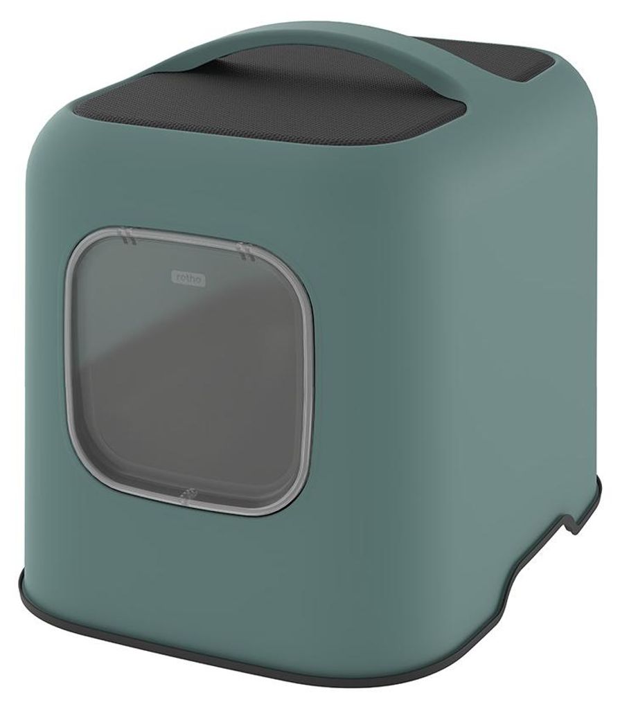 Rotho Katzentoilette mit Haube Biala - 51 x 39,5 x 44,3 cm Produktbild 