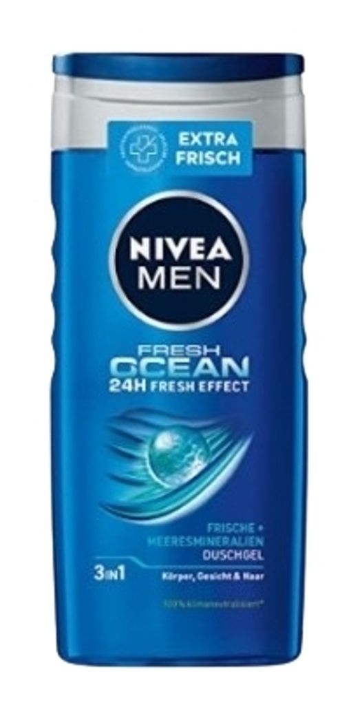 Nivea Men, Fresh Ocean, Żel pod prysznic, 250ml (PRODUKT Z Zdjęcie produktu 