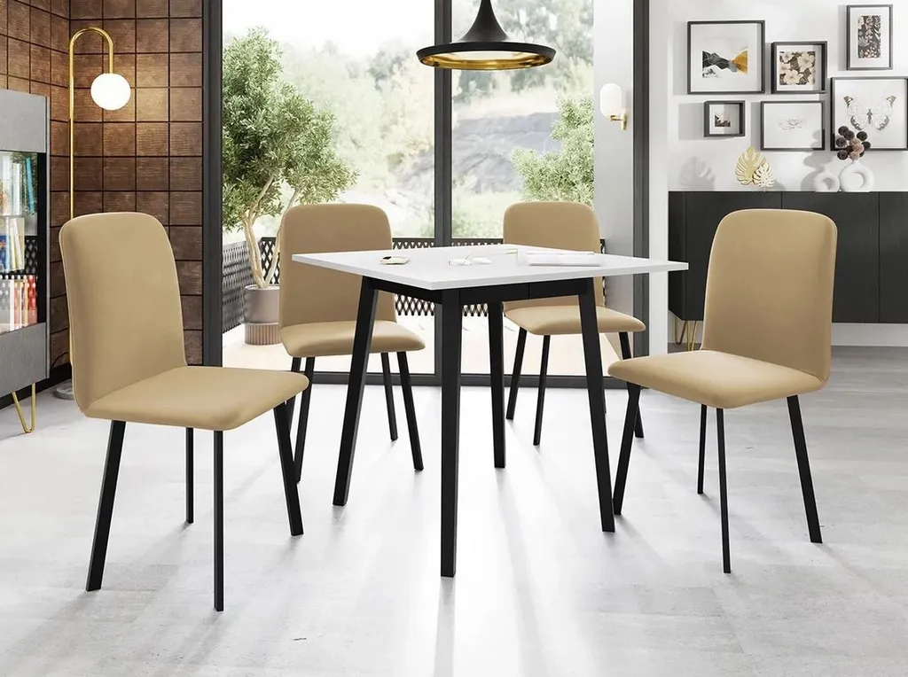 Table extensible gain de place BAKARA résout le manque d'espace repas