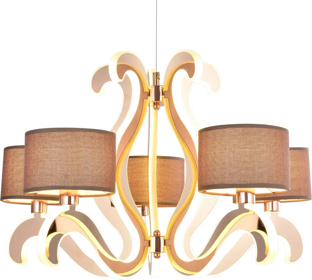 Lustre Ambrosia pour Éclairage de Table : Ambiance Chaleureuse Cuivre