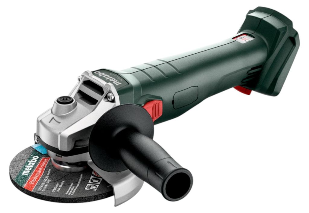 Metabo Akku-Winkelschleifer W 18 7-125 - Karton Produktbild 