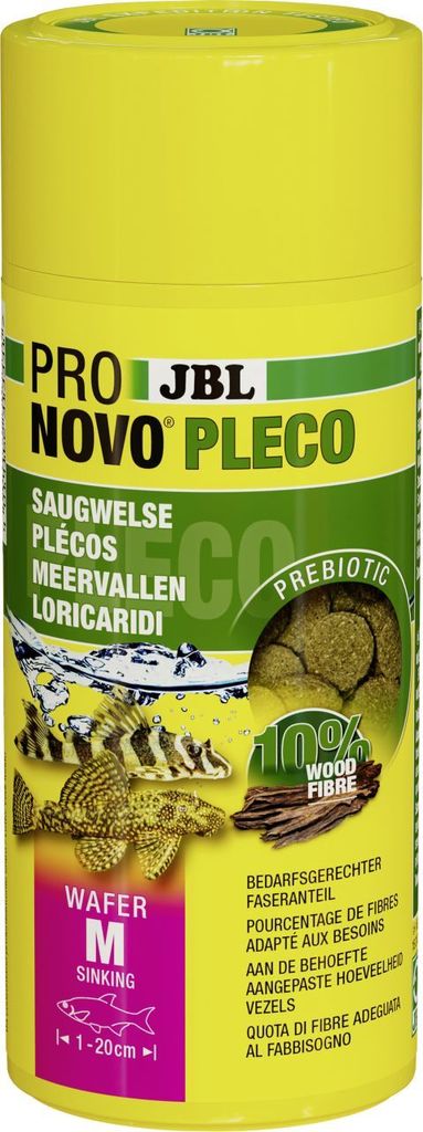 Futtertabletten JBL PRONOVO PLECO WAFER Gr. M 250 ml Produktbild 
