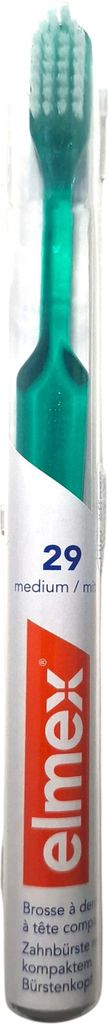 Elmex 29 mittel Kurzkopf-Zahnbürste, 1 St. Zahnbürste