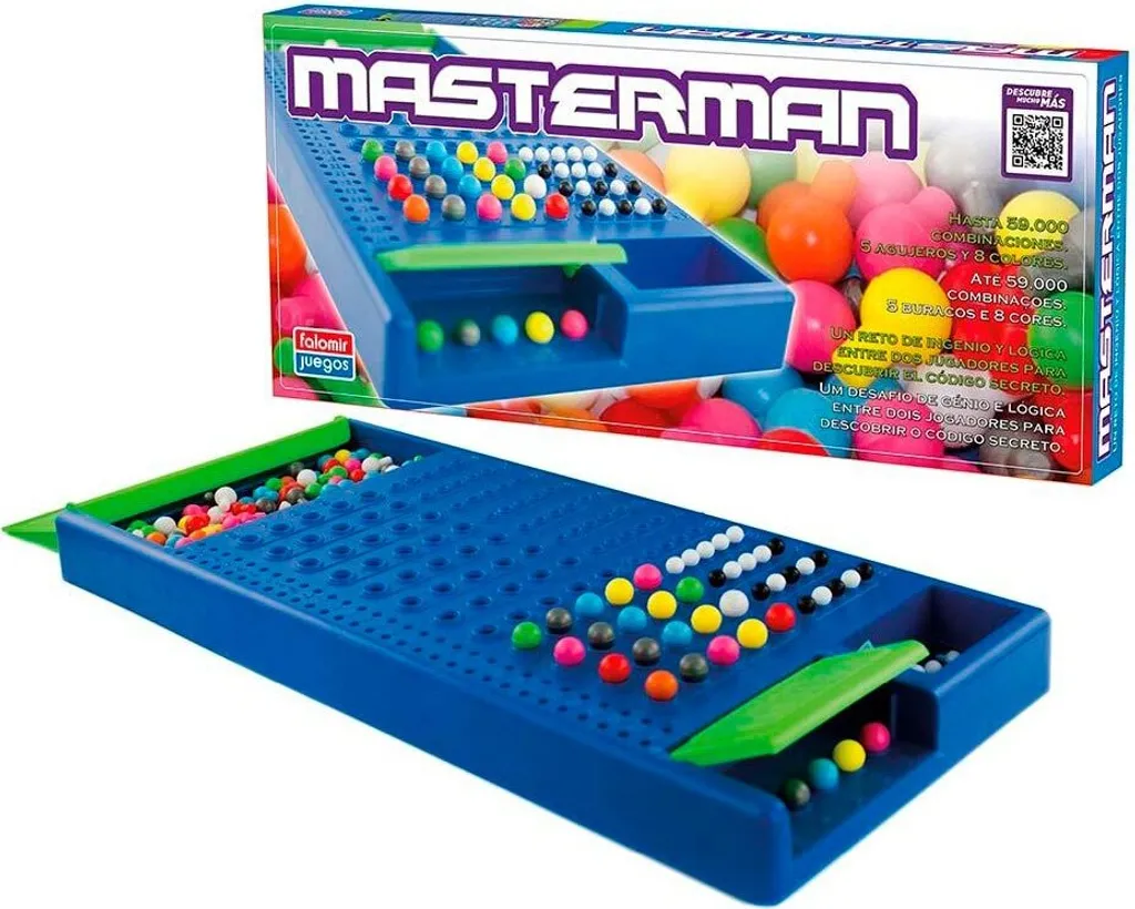 Mastermind Jeu de Réflexion pour Famille Falomir Plateau Multicolore