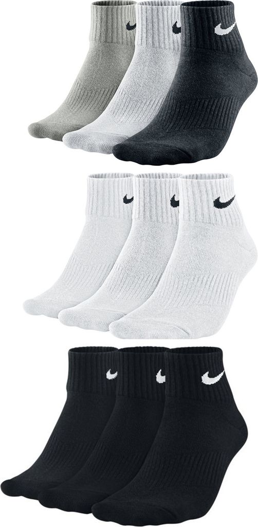 Nike LIGHTWEIGHT QUARTER SCHWARZ XL