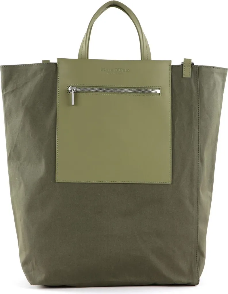 Marc O'Polo Borsa Shopper Olive Grove: Leggera, Spaziosa, Essenziale