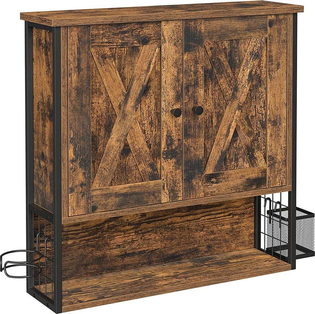 Wandschrank im Badezimmer