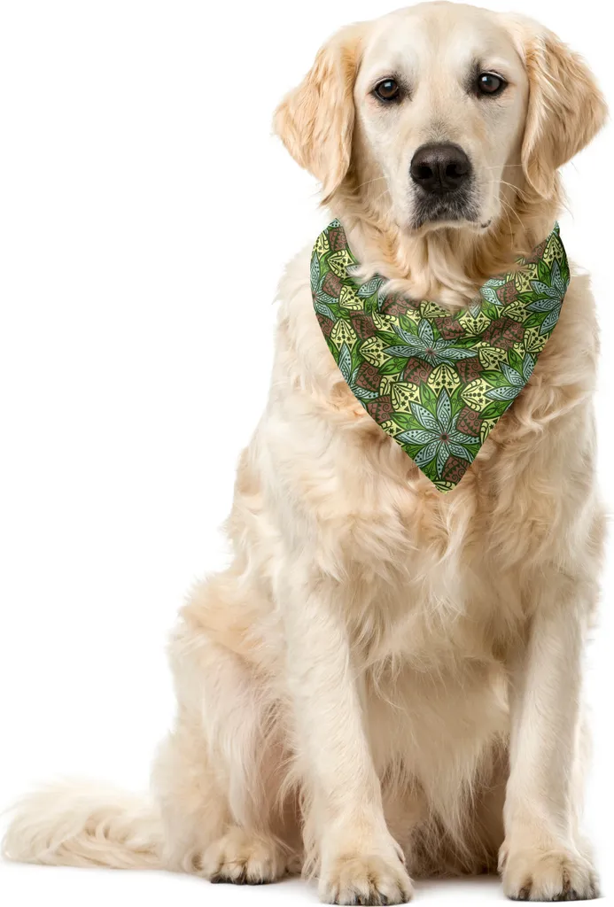 Bandana Betz In Puro Cotone Con Motivo Paisley – 55x55 Cm, Colori Vivaci (Rosso, Giallo, Verde, Blu), Unisex