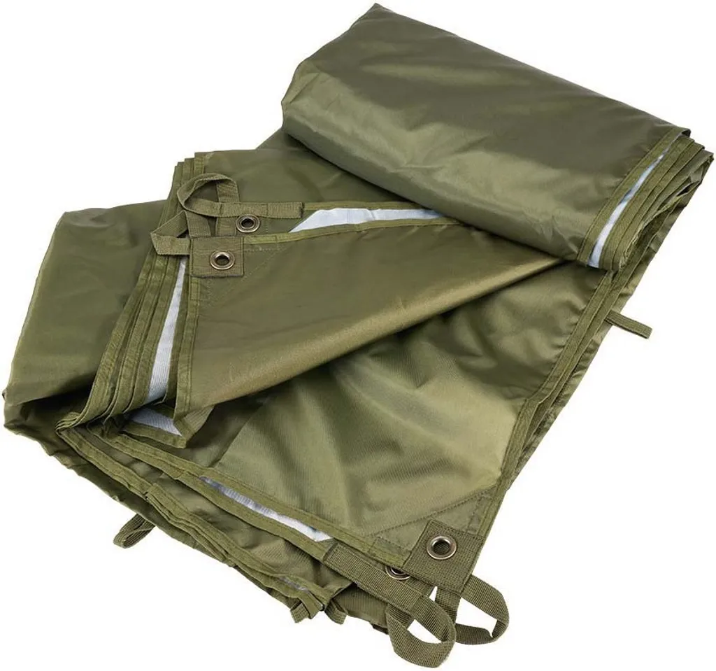 Tarp Brandit Premium 4mx3m Olive - Bâche Imperméable avec Œillets Renforcés - 6