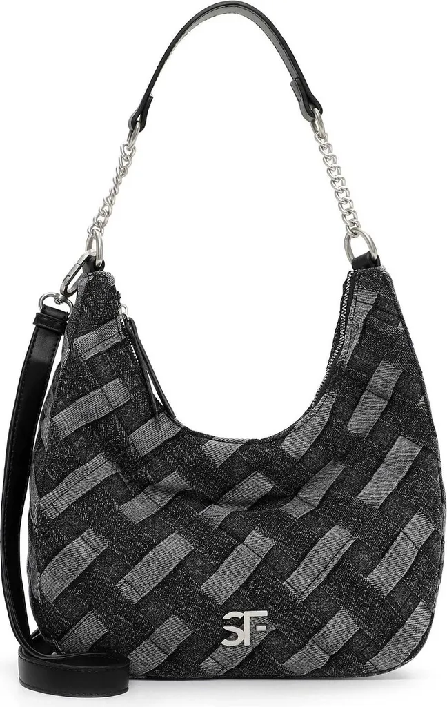 Eleganza Nera: SURI FREY Bethy Shoulder Bag | Esclusività Vegan